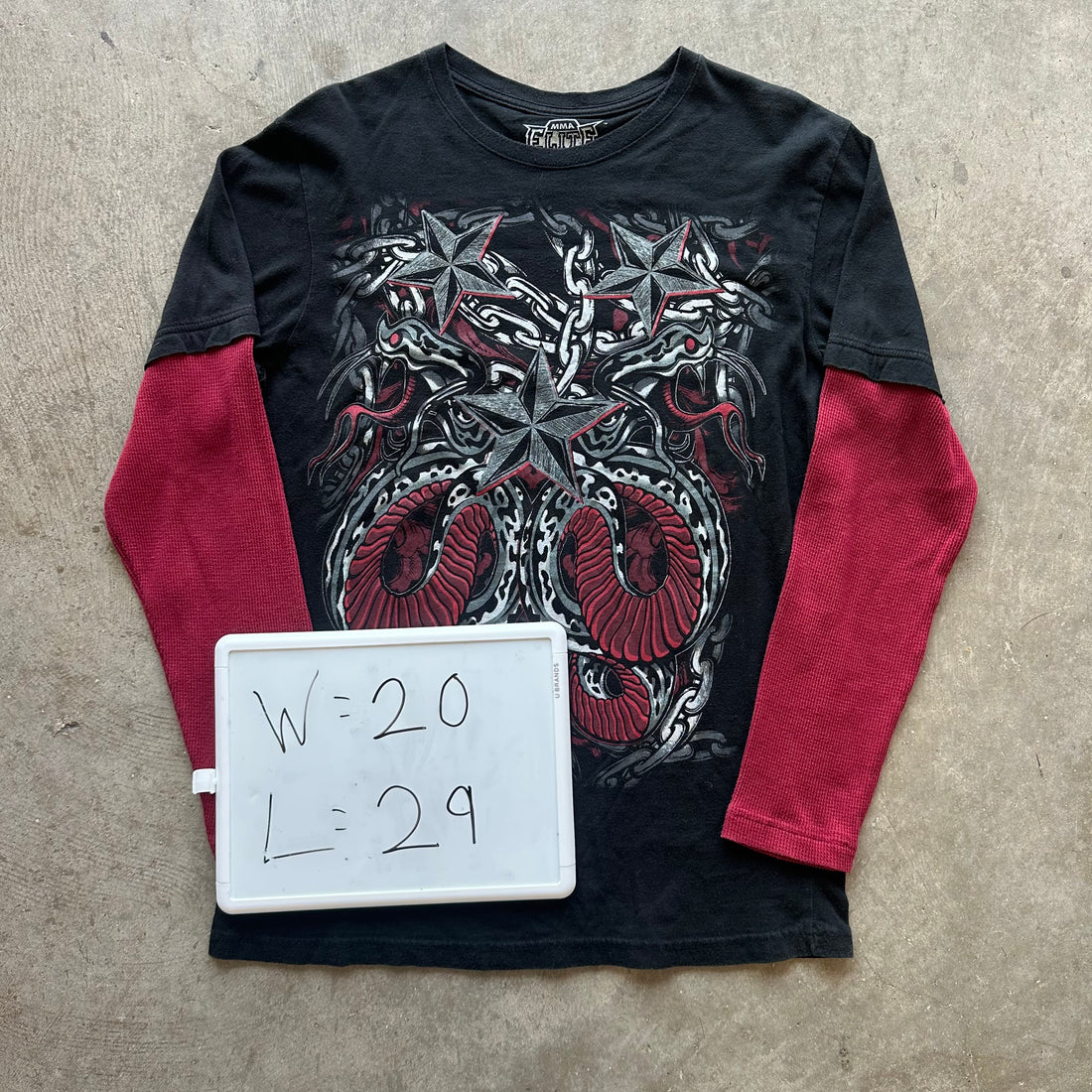 M Y2K Black MMA Doublesleeve