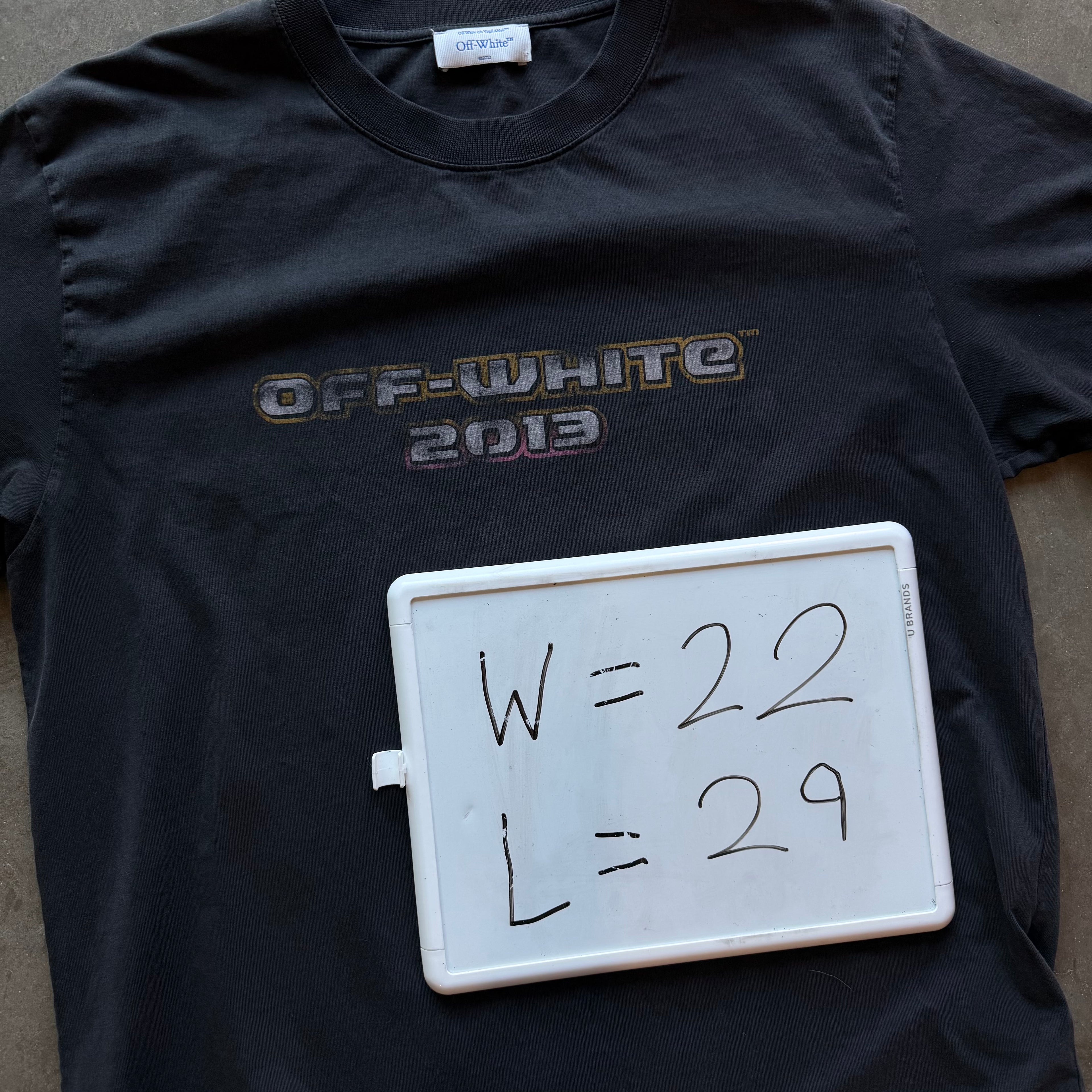 XL 2013 Off White Tee