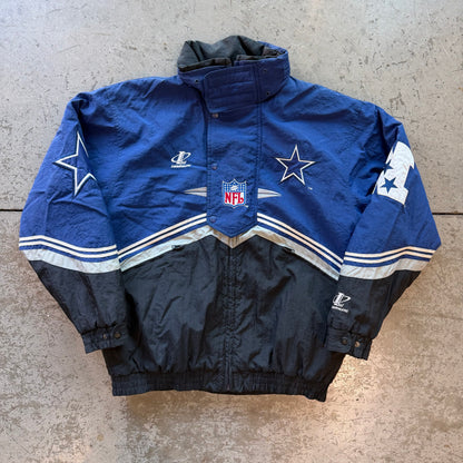 L 90s NFL Pro Line Cowboys Jacket