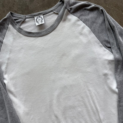 L Chrome Hearts Baseball Top White Gray