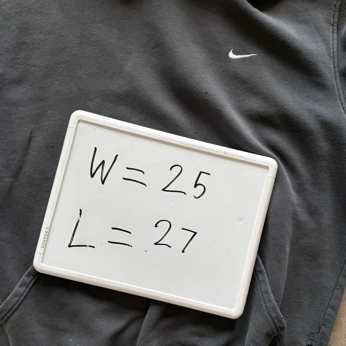 L 00s Nike Check Hoodie Black