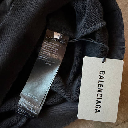 M Brand New Balenciaga Paris Moon Hoodie