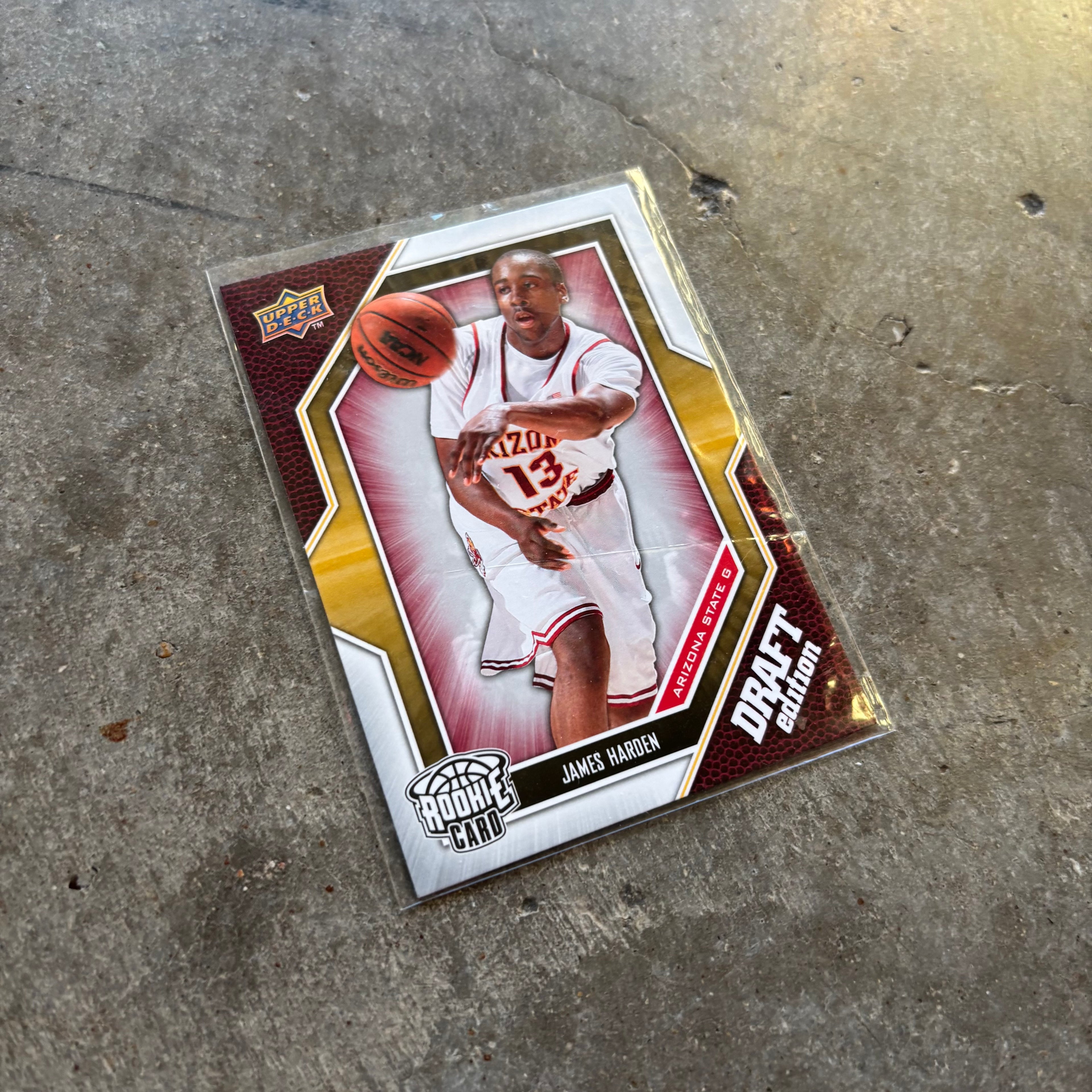 James Harden 2009 Upper Deck Draft Edition Rookie