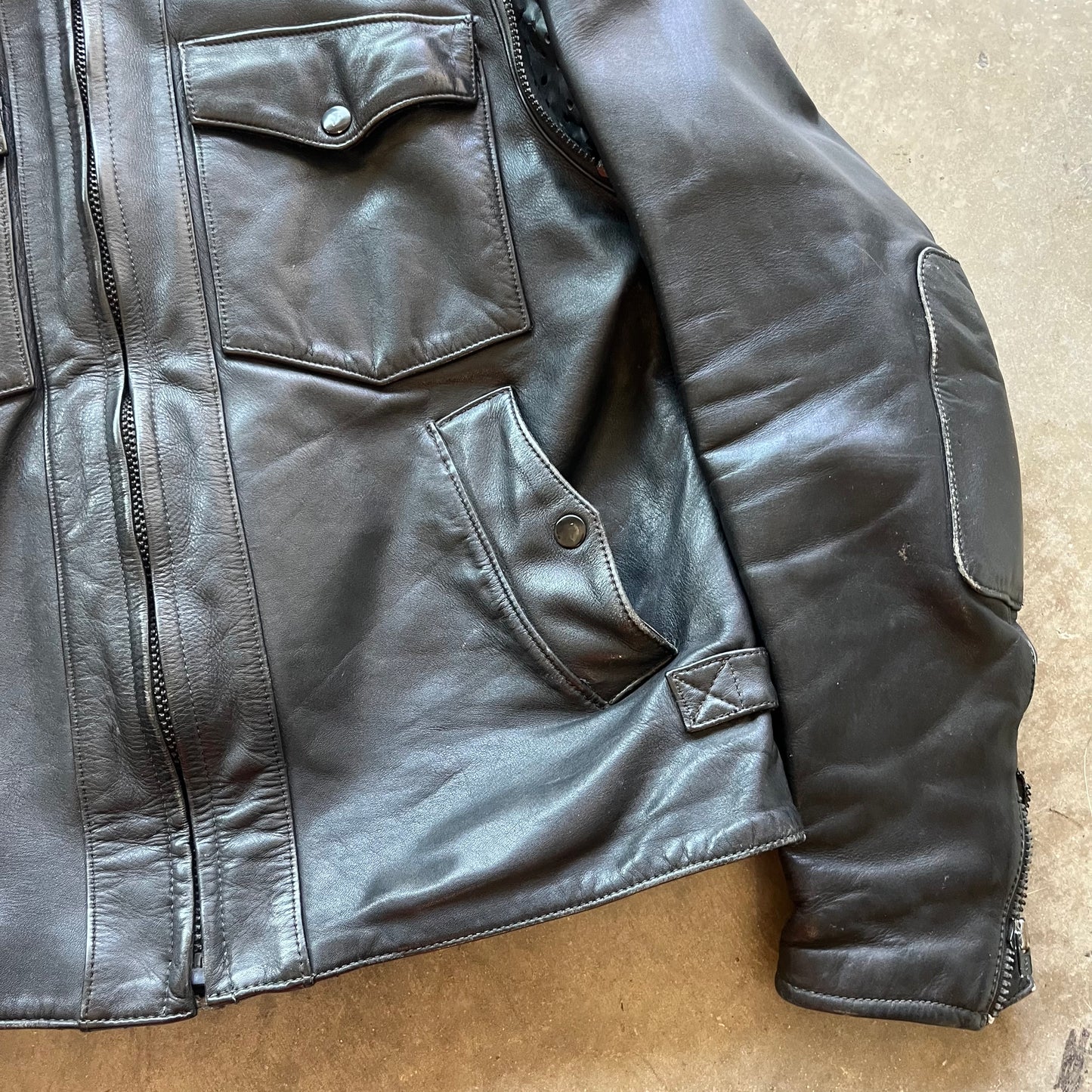 L 90s Harley Davidson Jacket