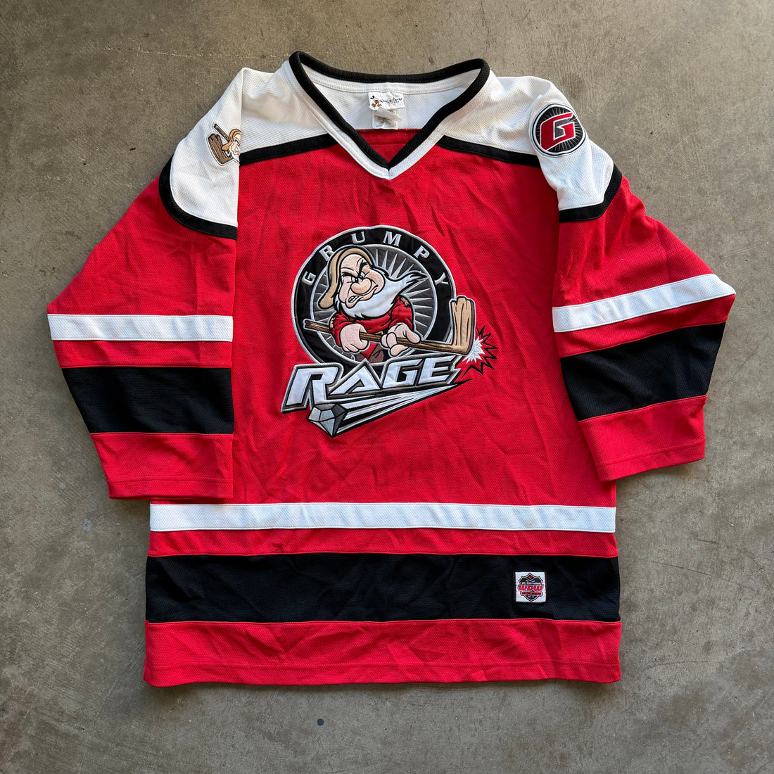 L 90s Grumpy Hockey Jersey