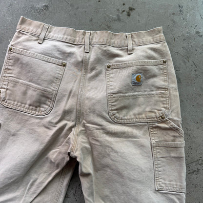 34x34 00s Thrashed Carhartt Double Knees