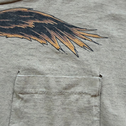 L 90s Harley Davidson Eagle Tee