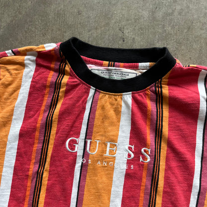 L 00s Red Guess Tee