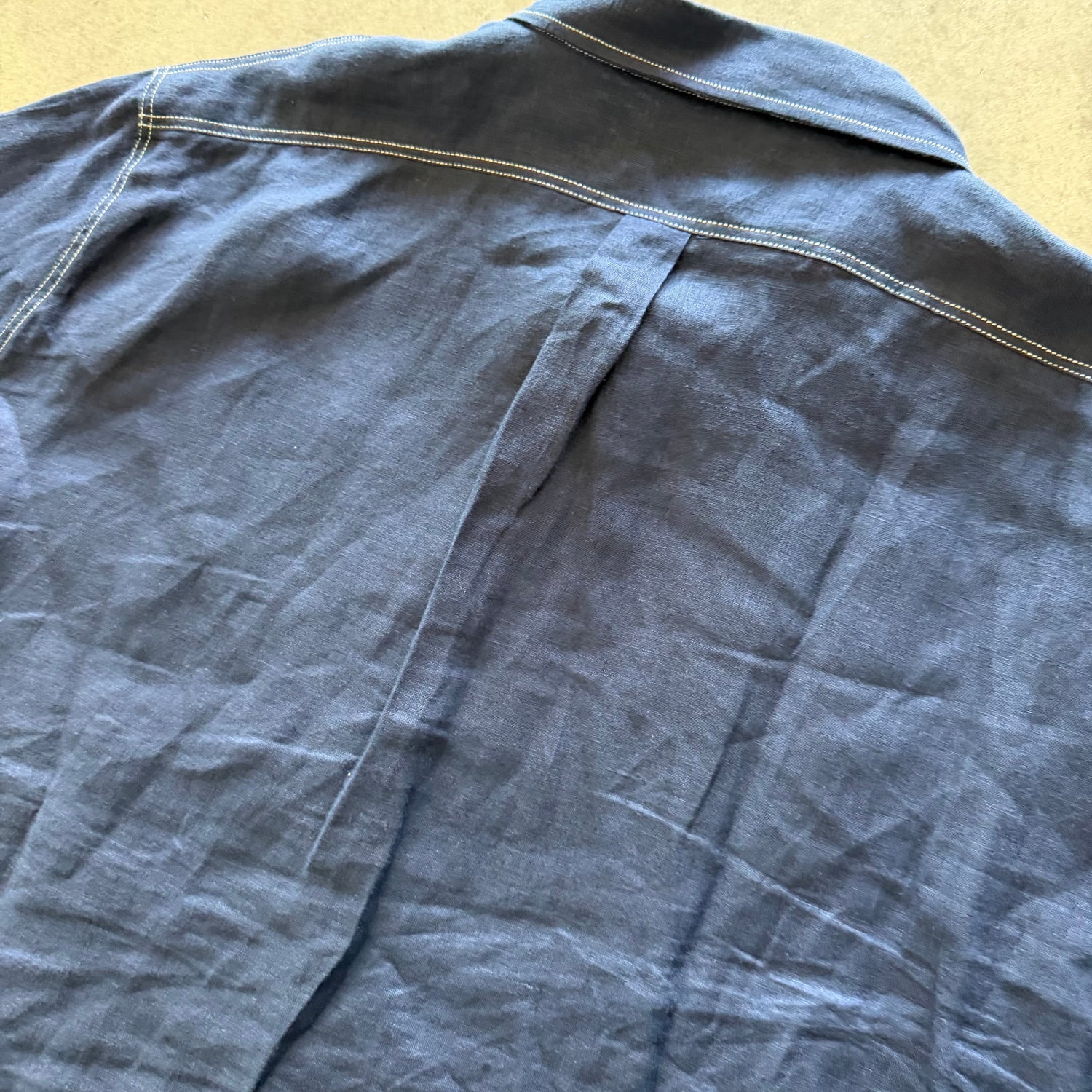 XXL Givenchy Denim Embroidered Button Up Shirt