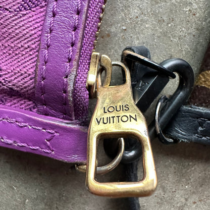 LV Monogram Double Flat Messenger Bag