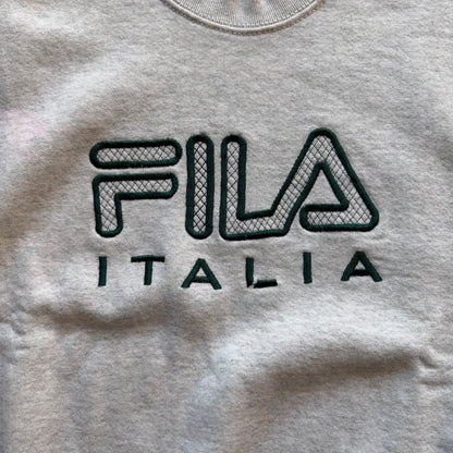 L 90s Fila Italia Crewneck