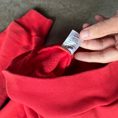 M Red Golf Hoodie