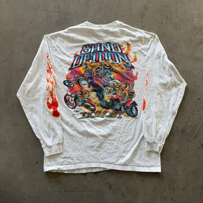 L 90s Sand Demon Biker Tee