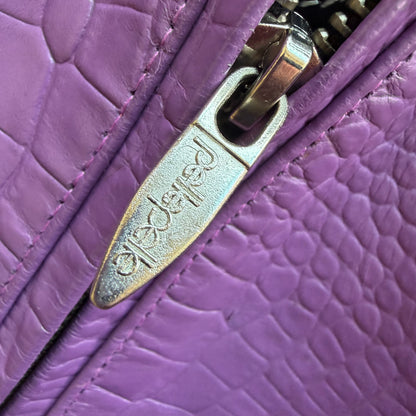 XL Pelle Pelle Fur Hooded Jacket Purple
