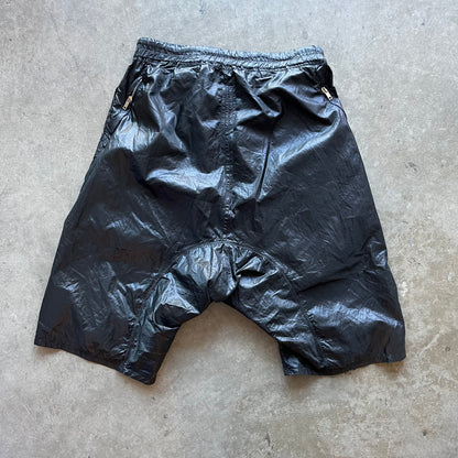 M Rick Owens Glossy Shorts