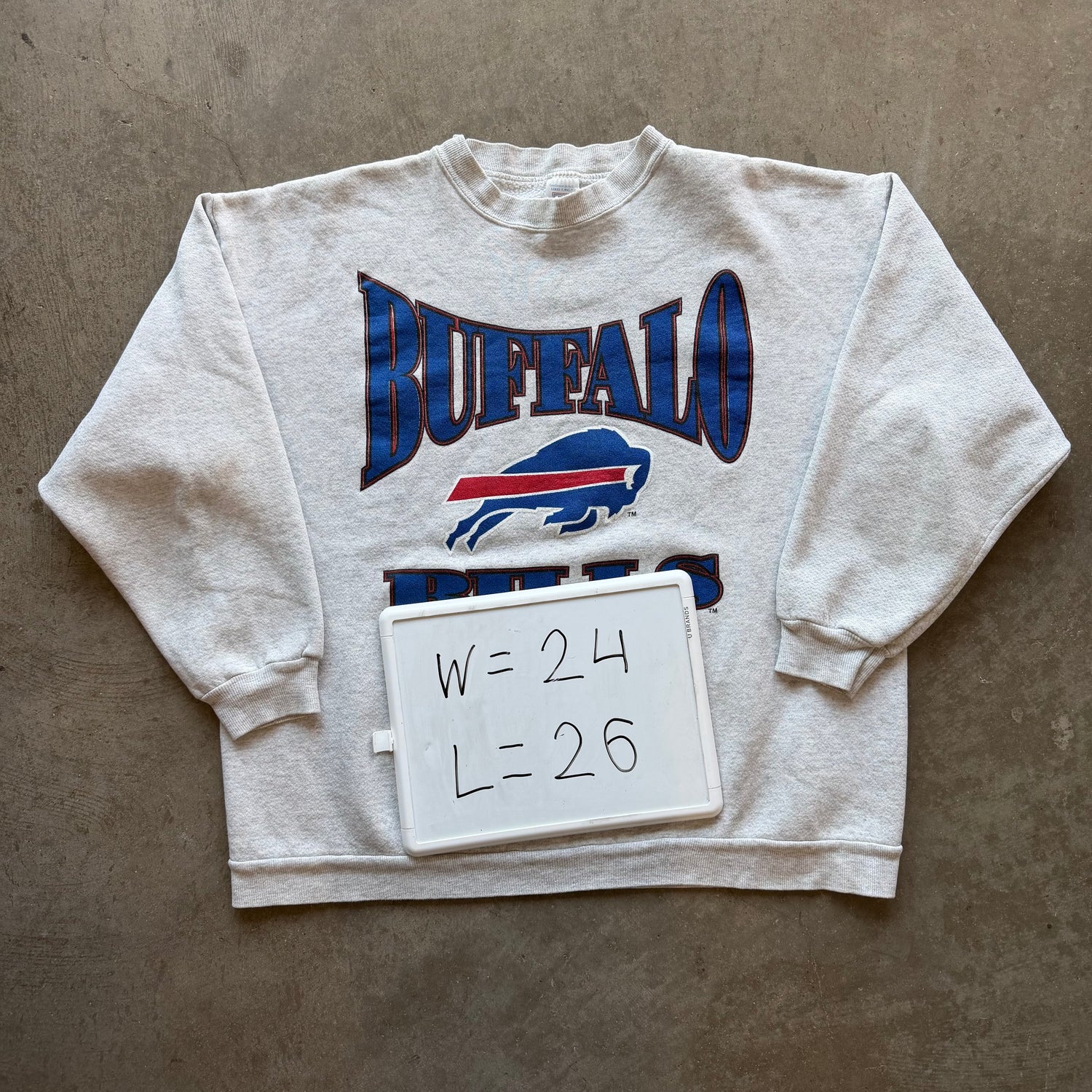 XL 96 Bills Crewneck
