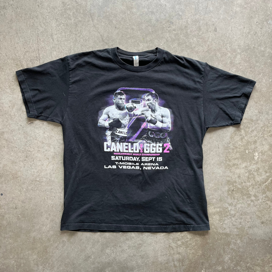 XL Canelo Vs GGG Tee
