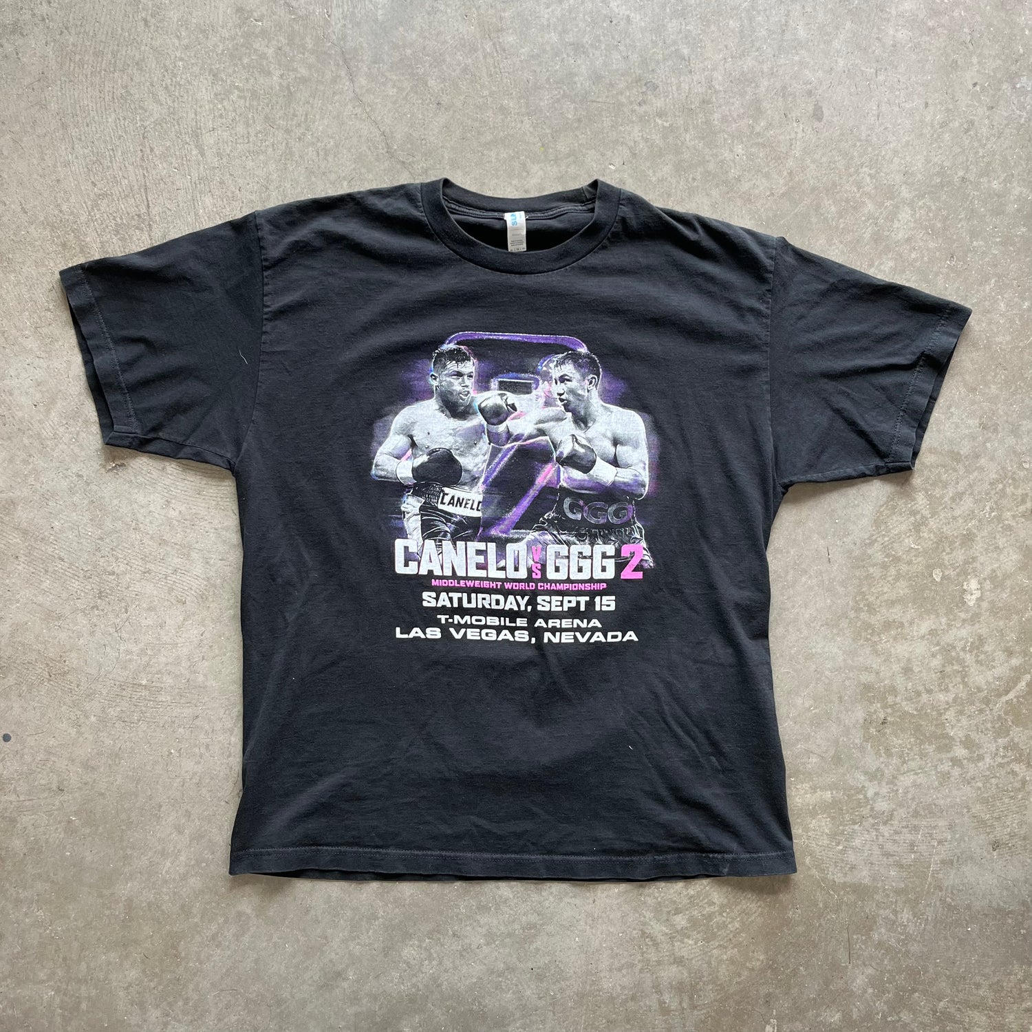 XL Canelo Vs GGG Tee
