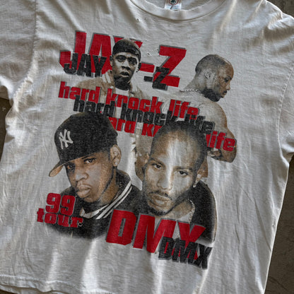 XL Jay Z DMX Hard Knocks Rap Tee