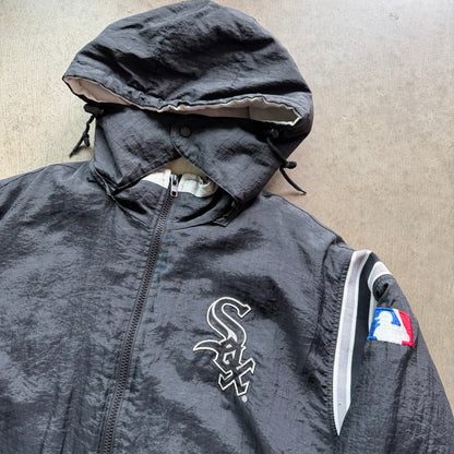 L 90s Reversible Pro Player White Sox Hoodie