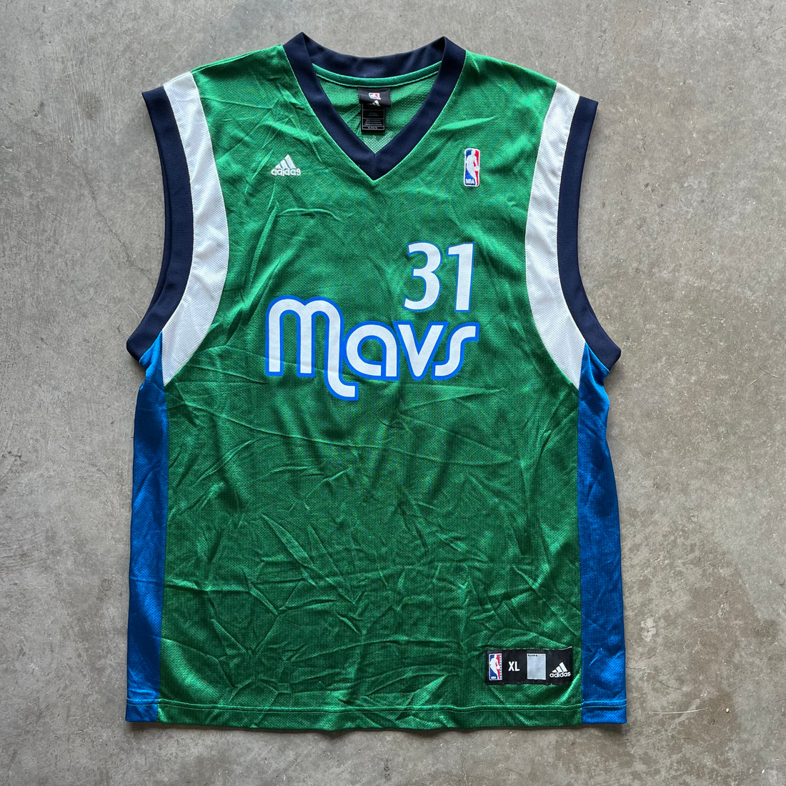 XL 00s Jason Terry Mavs Jersey