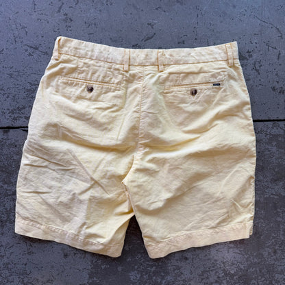 35w Yellow Polo Shorts