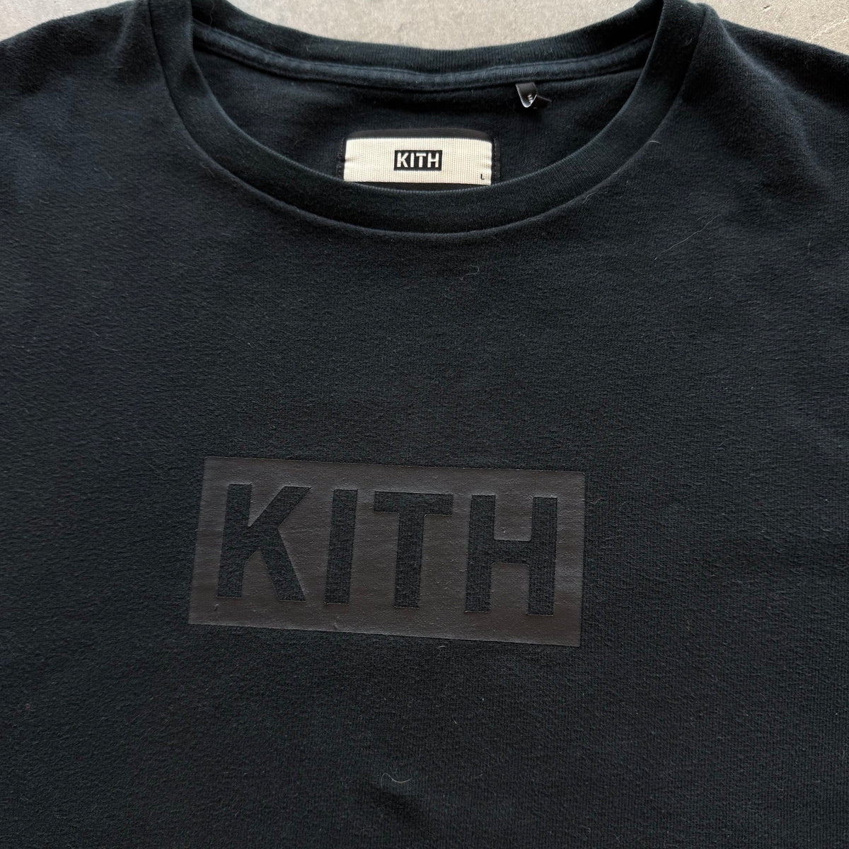 L Kith Box Logo Tee