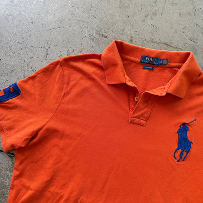XL 00s Orange Big Horse Polo