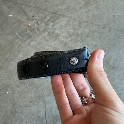 Chrome Hearts Leather Belt