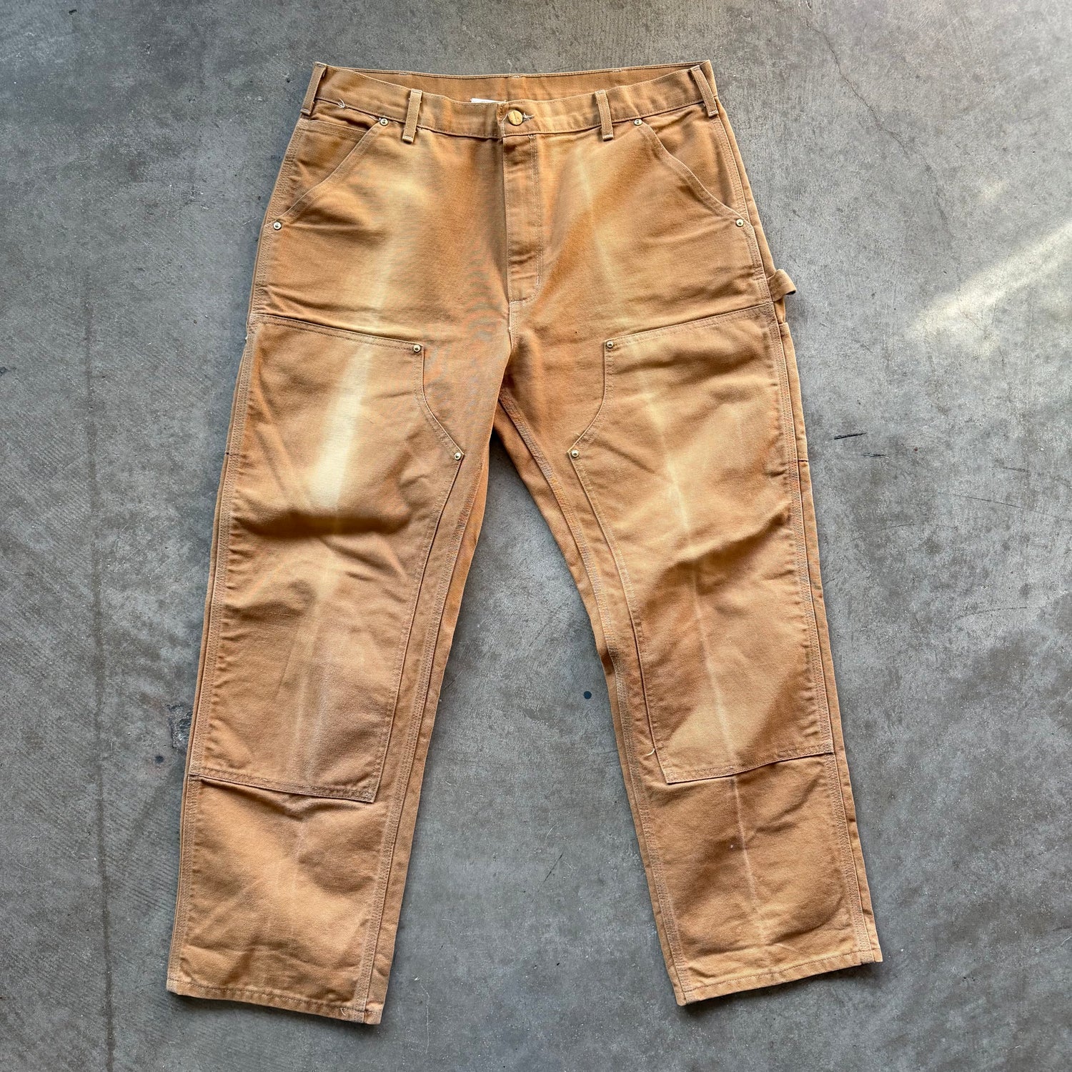 36x31 Faded Carhartt Double Knees