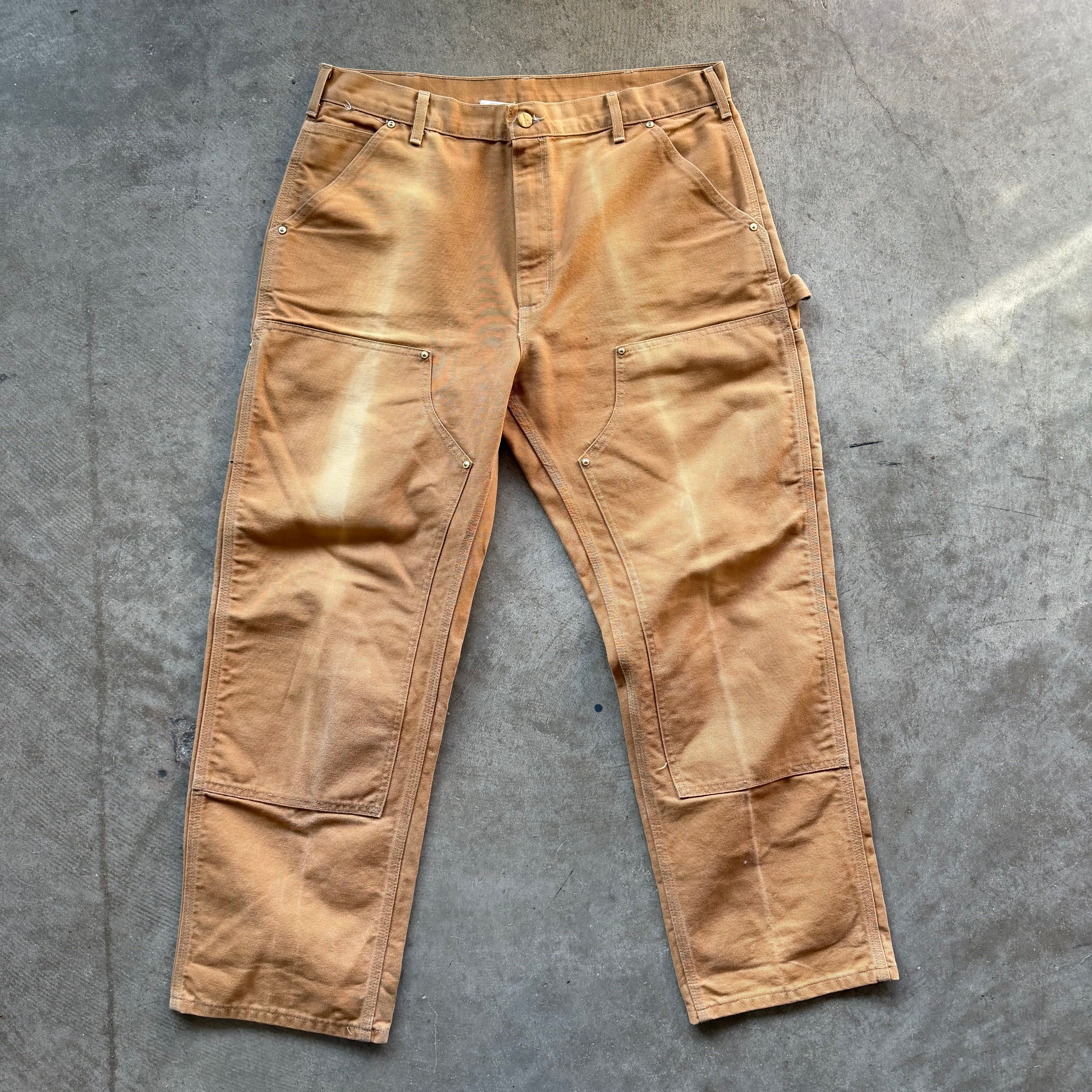 36x31 Faded Carhartt Double Knees