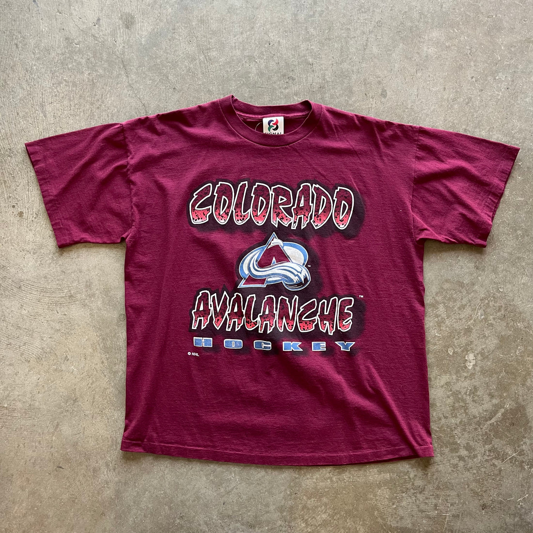 XL 90s Colorado Avalanche Tee