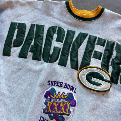 XL 90s Packers Super Bowl Crewneck