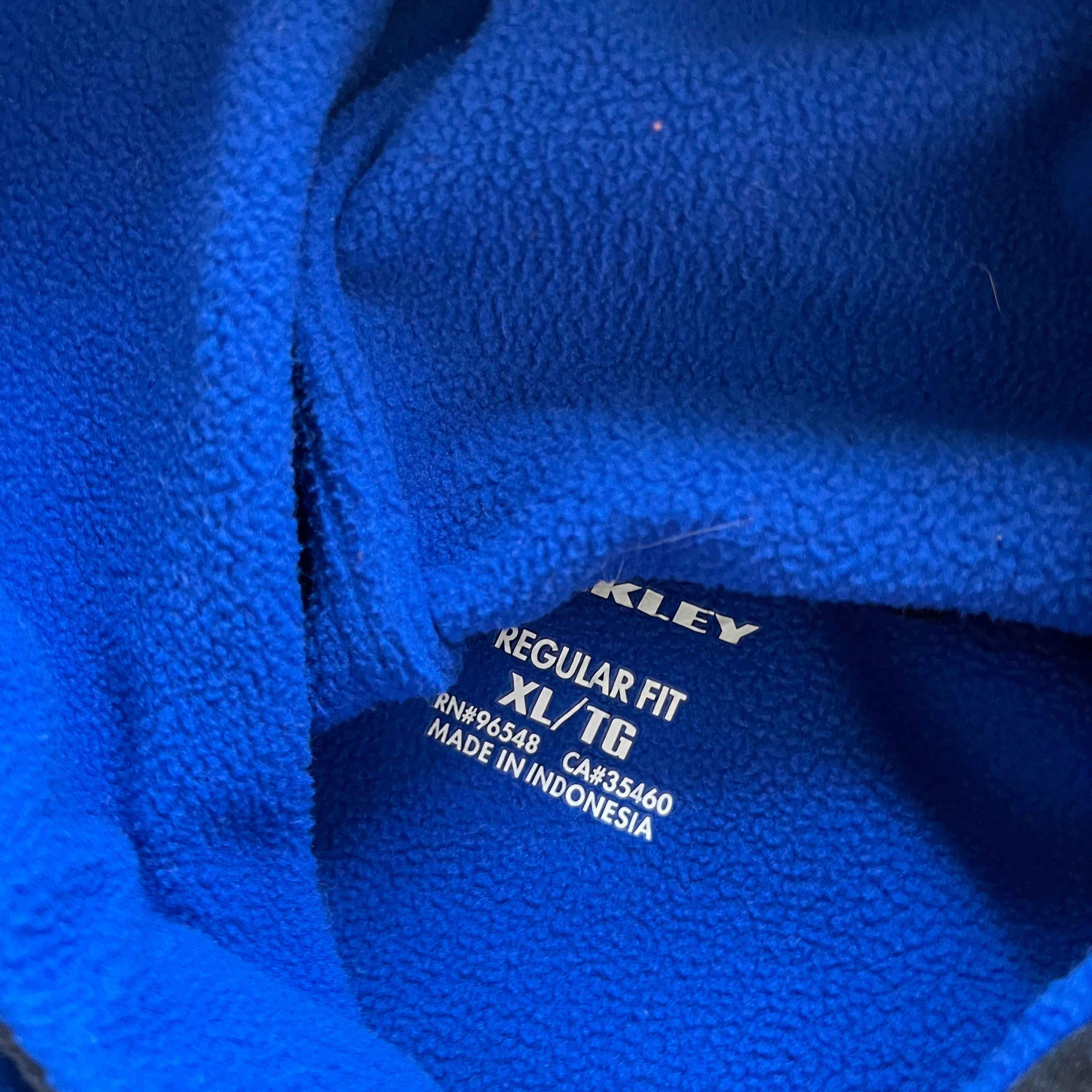 XL Blue Oakley Hoodie