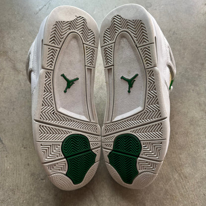 10 Used Jordan 4 Metallic Green