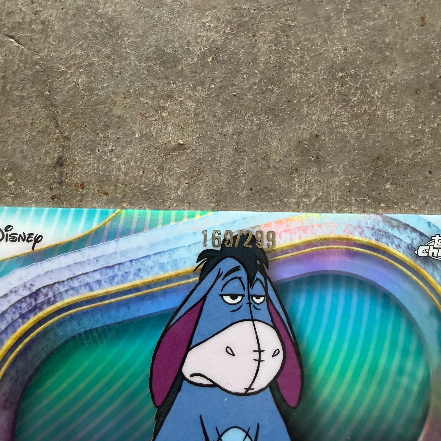 Eeyore Disney Topps Chrome /299