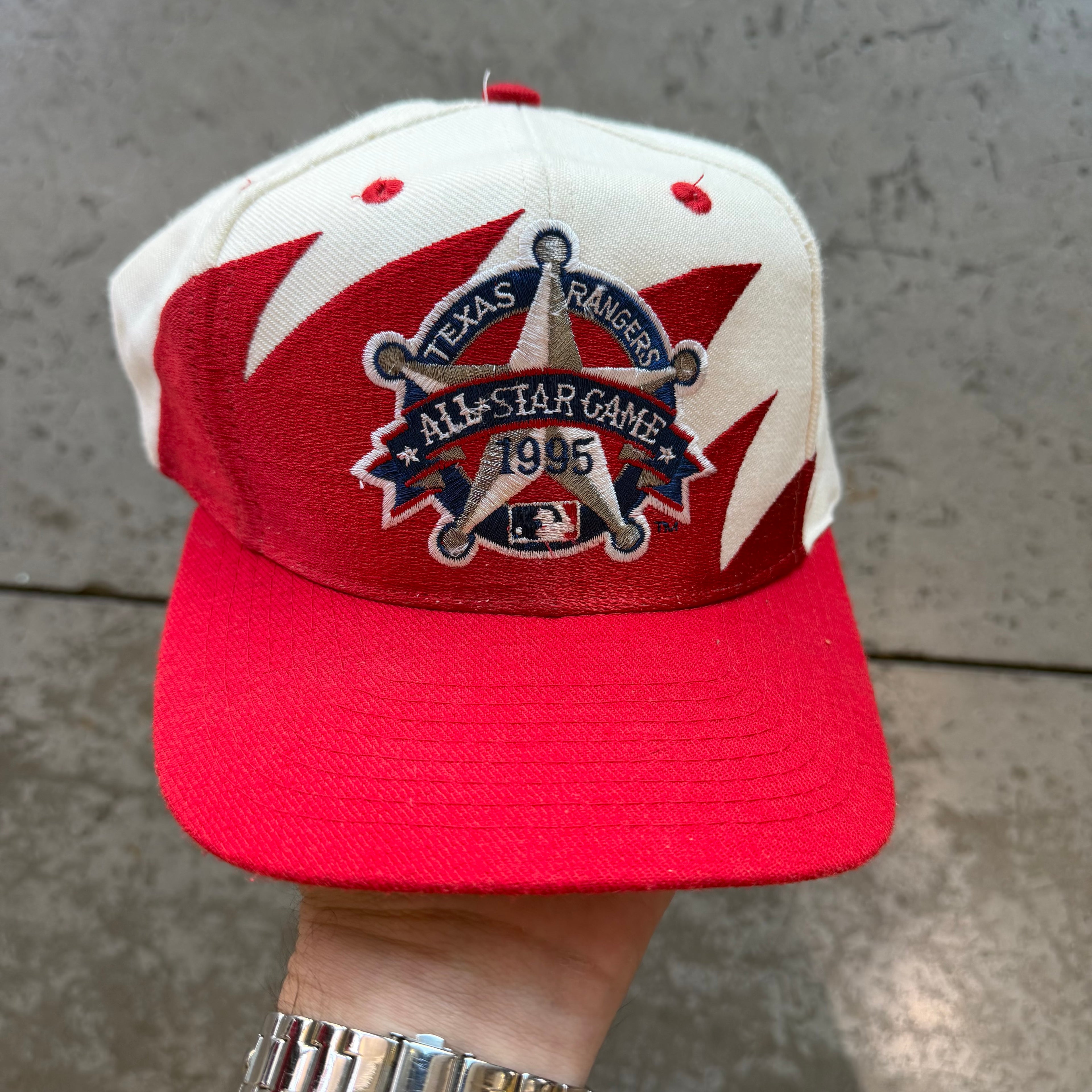 95 Texas Rangers All Star Sharktooth Hat