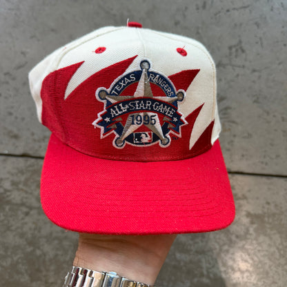 95 Texas Rangers All Star Sharktooth Hat
