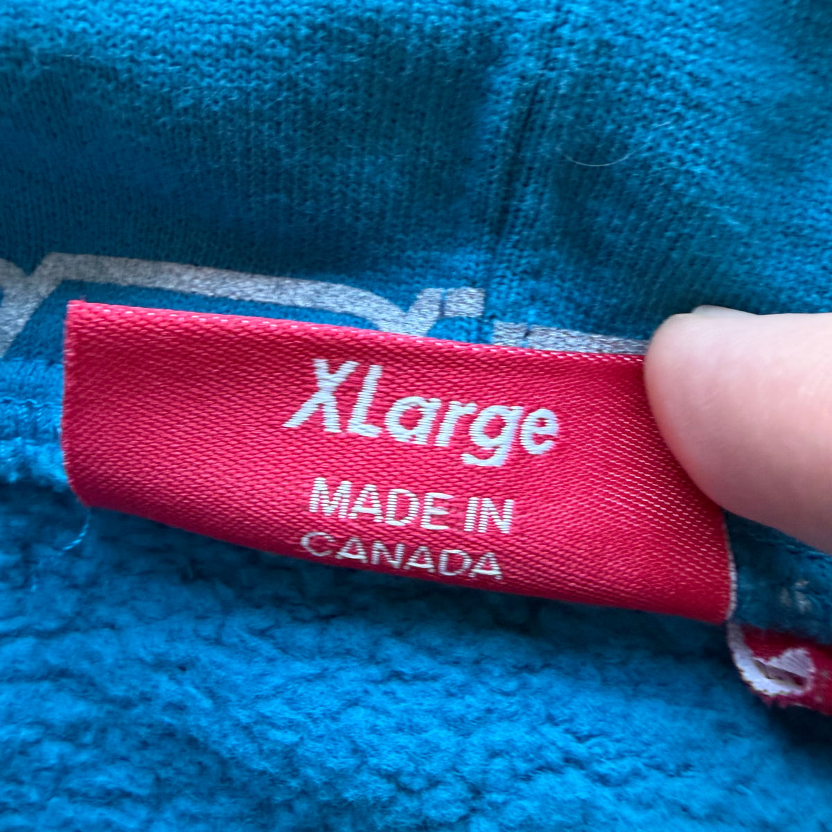 XL Supreme All Over Logo Zipup Blue