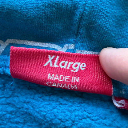 XL Supreme All Over Logo Zipup Blue