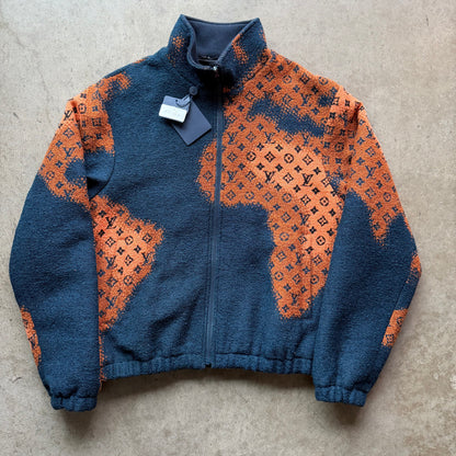 L Louis Vuitton Monogram Globe Fleece SS24