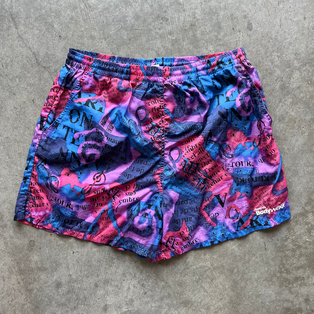 L 90s Reebok Shorts
