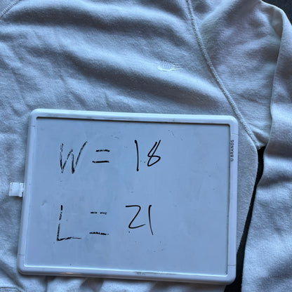 M 80s White Nike Crewneck