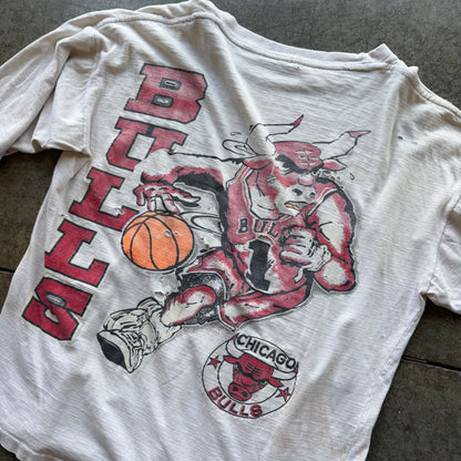 M Thrashed 90s Chicago Bulls Tee