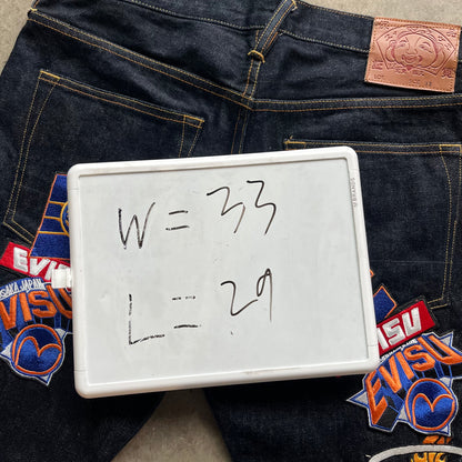 33x29 NBA Evisu Jeans