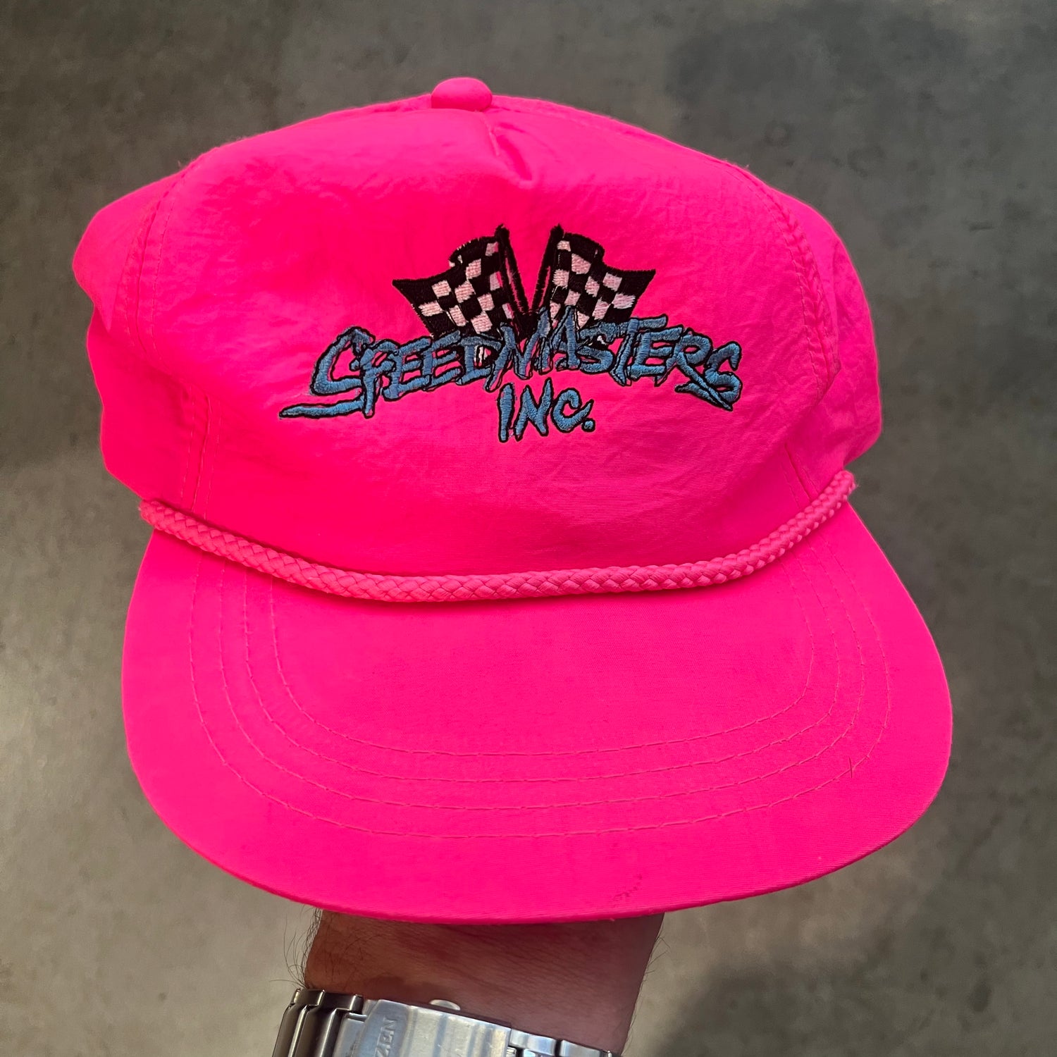 90s Speedmaster Racing Rope Hat