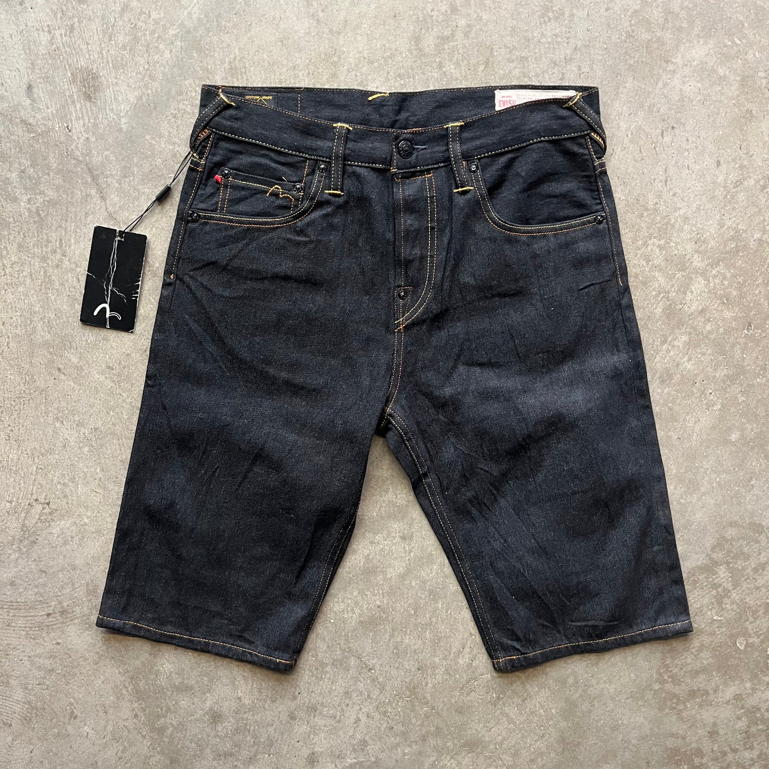 32w Brand New Evisu Kuro Shorts