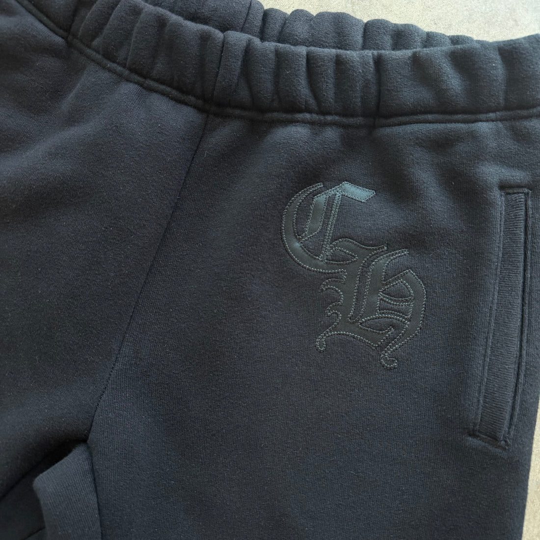 XL Chrome Hearts Nylon Patch 7-11 Sweatpants