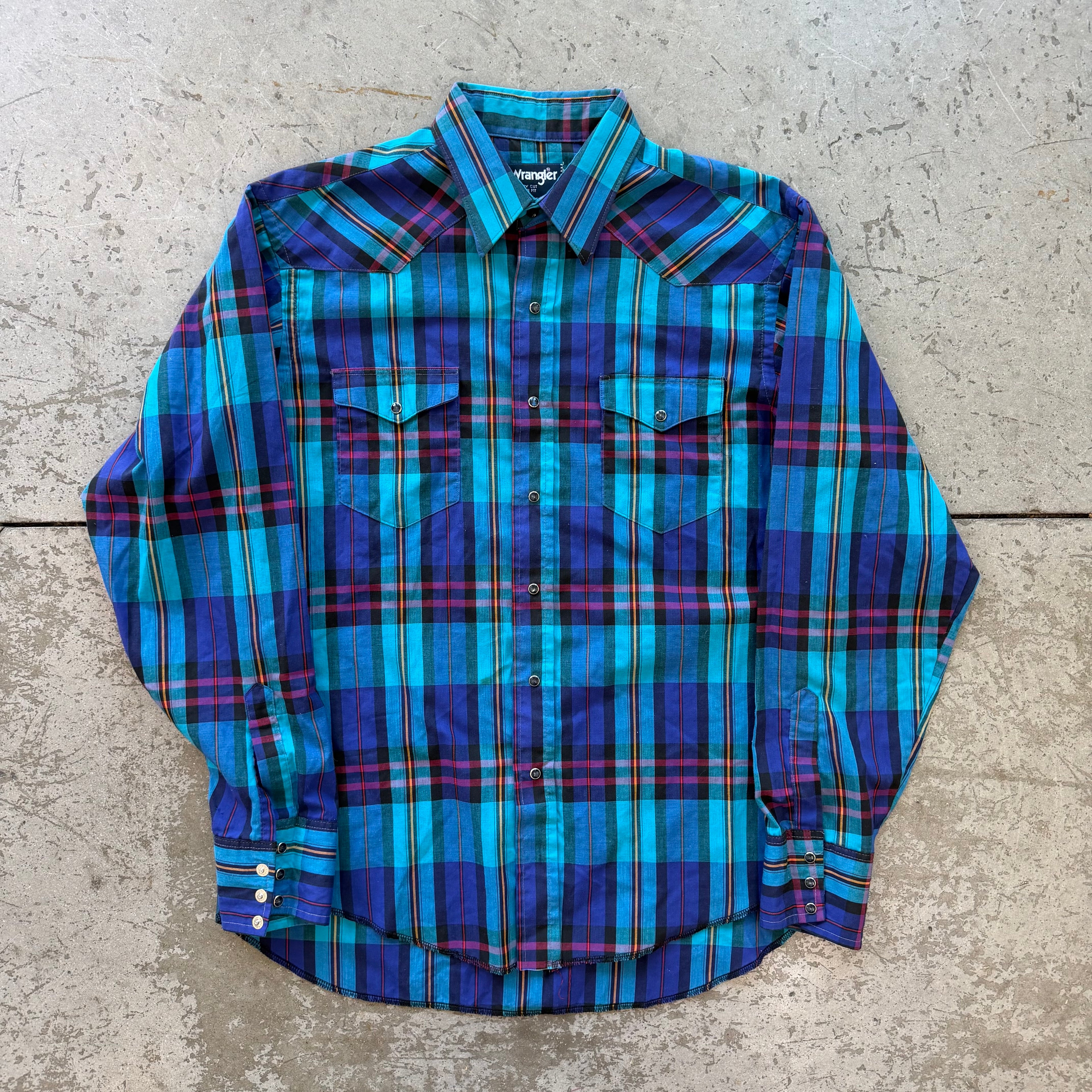 XL 90s Wrangler Pearl Snap