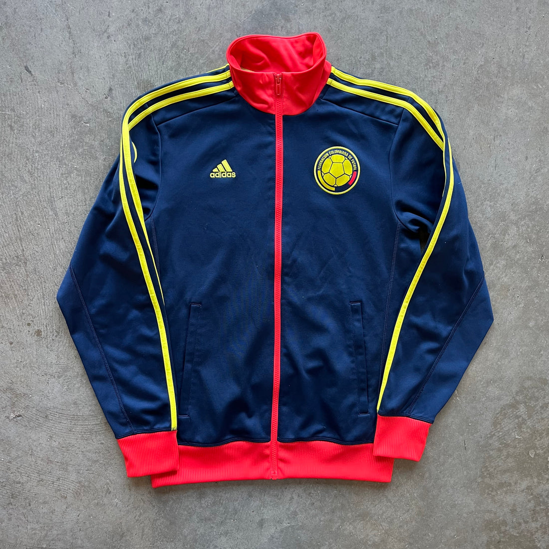 S 00s Adidas Columbia Soccer Jacket